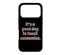 Carcasa para iPhone 17 Pro Es un Buen día para enseñar economía, Profesor docente
