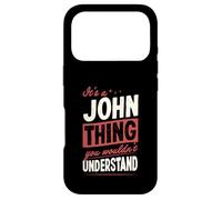Carcasa para iPhone 17 Pro Es una Cosa de John Que no entenderías el Nombre