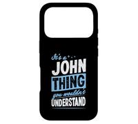 Carcasa para iPhone 17 Pro Es una Cosa de John Que no entenderías el Nombre