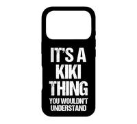 Carcasa para iPhone 17 Pro Es una Cosa de Kiki (no lo entenderías) - Nombre Divertido Kiki