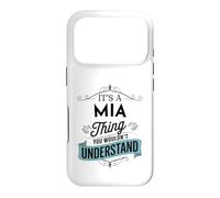 Carcasa para iPhone 17 Pro Es una Cosa de MIA Que no entenderías el Nombre Divertido de MIA