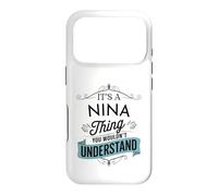 Carcasa para iPhone 17 Pro Es una Cosa de Nina Que no entenderías Funny Nina Name