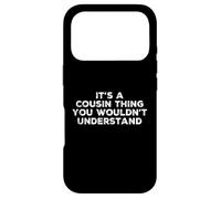 Carcasa para iPhone 17 Pro Es una Cosa de primos Que no entenderías el diseño