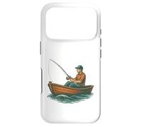 Carcasa para iPhone 17 Pro Escena clásica del Barco del Pescador Solitario