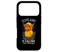 Carcasa para iPhone 17 Pro Escocia Llama Arte Ganadero escocés de Las Highland Cow