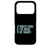 Carcasa para iPhone 17 Pro Escriba código, corrija Errores, Sea un desarrollador Inteligente de programación y codificación