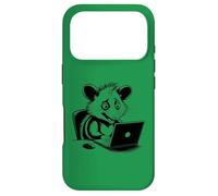 Carcasa para iPhone 17 Pro Escribir zarigüeya estresada en el Soporte técnico del Ordenador portátil