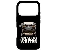 Carcasa para iPhone 17 Pro Escritor analógico Máquina de Escribir Vintage Autor de la Vieja Escuela