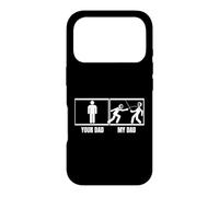 Carcasa para iPhone 17 Pro Esgrimista, tu Padre, mi Padre, Hija, Hijo, esgrima Divertida