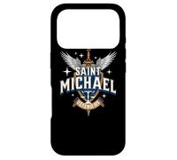 Carcasa para iPhone 17 Pro Espada de San Miguel Arcángel Guerrero Ángel Católico