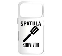 Carcasa para iPhone 17 Pro ESPÁTULA SUPERVIVIENTE Divertido Familia Madre Niños Retro