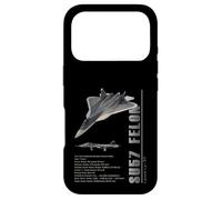 Carcasa para iPhone 17 Pro Especificaciones del Caza a reacción SU57 Felon