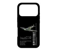 Carcasa para iPhone 17 Pro Especificaciones del Supermarine Spitfire, Caza de la RAF