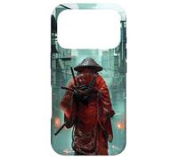 Carcasa para iPhone 17 Pro Espíritu Bushido japonés en Samurai Retro Punk Vaporwave