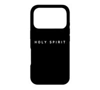 Carcasa para iPhone 17 Pro Espíritu Santo/Diseño Simple y clásico de Fuente Moderna de Espíritu Santo