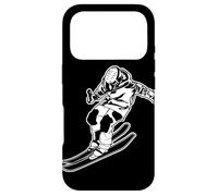 Carcasa para iPhone 17 Pro Esquí Alpino Deportes de Invierno Esquiador Cuesta Abajo