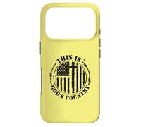 Carcasa para iPhone 17 Pro Esta es la Bandera del país de Dios, EE. UU., fe Cristiana patriótica, EE. UU.