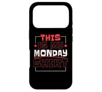 Carcasa para iPhone 17 Pro Esta es mi Camiseta del Lunes: Monday Lover Week