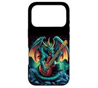 Carcasa para iPhone 17 Pro Establece el Ritmo con Este dragón Que Toca la Guitarra