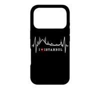 Carcasa para iPhone 17 Pro Estambul Skyline Latido Corazon Turquía Mezquita Istanbul