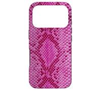 Carcasa para iPhone 17 Pro Estampado De Leopardo Animal Print Elegante Serpiente Patrón Diseño Rosa