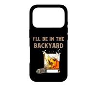Carcasa para iPhone 17 Pro Estaré en el Patio Trasero: Divertidos Amantes del cigarro y el Bourbon