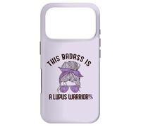 Carcasa para iPhone 17 Pro Este Badass ES UN Lupus Warrior Concienciación Mujer Meme EN LA Espalda