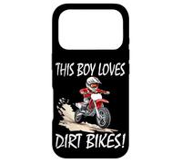 Carcasa para iPhone 17 Pro Este Chico ama Las Motos de Cross, Kids Dirt Bike