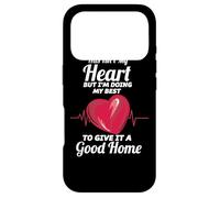Carcasa para iPhone 17 Pro Este no es mi corazón, Estoy Haciendo Todo lo Posible para darle un Buen hogar