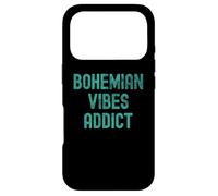 Carcasa para iPhone 17 Pro Estilo artístico Bohemio Adicto a Las Vibraciones