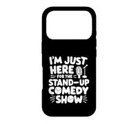 Carcasa para iPhone 17 Pro Estoy aquí para el Programa de Comedia Stand-up Club de Comedia en Vivo