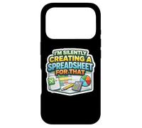 Carcasa para iPhone 17 Pro Estoy creando Silenciosamente una Hoja de cálculo para Ese Chiste de Contador