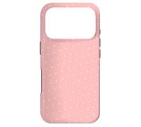 Carcasa para iPhone 17 Pro Estuche Boho Tiny Pale Rose con Lunares para un Lindo Estilo