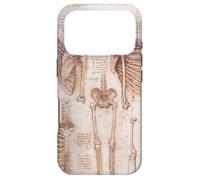 Carcasa para iPhone 17 Pro Estudio de anatomía Humana de Esqueletos por Leonardo da Vinci
