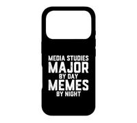 Carcasa para iPhone 17 Pro Estudios de Medios Comunicación Mayor por Día Memes Noche Periodismo Alfabetización