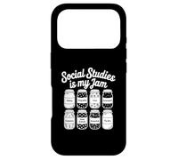 Carcasa para iPhone 17 Pro Estudios sociales es mi Profesor de Mermelada de Vuelta a la Escuela