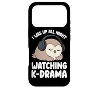 Carcasa para iPhone 17 Pro Estuve Despierto Toda la Noche Viendo Drama Coreano Divertido Amante del K-Drama