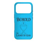 Carcasa para iPhone 17 Pro Eucaristía Católica He aquí la Comunión del Cordero de Dios