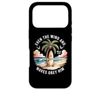 Carcasa para iPhone 17 Pro Even The Wind and The Waves Obey Him Mark 4:41 Christian