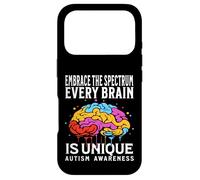 Carcasa para iPhone 17 Pro Every Brain Is Unique Autism Awareness Kids Support Gifts