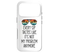 Carcasa para iPhone 17 Pro Every Sip Tastes Like It's Not My Problem Anymore Im Retired