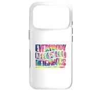 Carcasa para iPhone 17 Pro Everybody Needs Good Neighbors Amistad