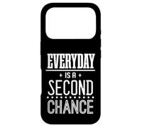 Carcasa para iPhone 17 Pro Everyday Is A Second Chance - Cita Motivacional inspiradora