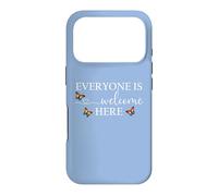 Carcasa para iPhone 17 Pro Everyone is Welcome Here Pride Sign,LGBTQ Gay Lesbian LGBT