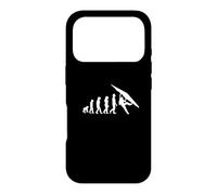 Carcasa para iPhone 17 Pro Evolución de Escalada/Escalada en Roca para Principiantes, diseño Divertido