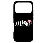 Carcasa para iPhone 17 Pro Evolución Esquí Esquís Cuesta Abajo montaña Paseo de Esquiador Snowboard