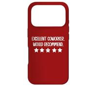 Carcasa para iPhone 17 Pro Excellent Coworker Would Recommend Job Coworker Leaving Work