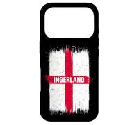 Carcasa para iPhone 17 Pro Expat Inglés St Georges Day La Bandera Inglaterra Divertida