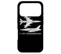 Carcasa para iPhone 17 Pro F-105 Thunderchief Caza Bombardero avión
