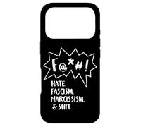 Carcasa para iPhone 17 Pro ¡F@+#! Fuck A la Mierda el Odio, el fascismo, el narcisismo